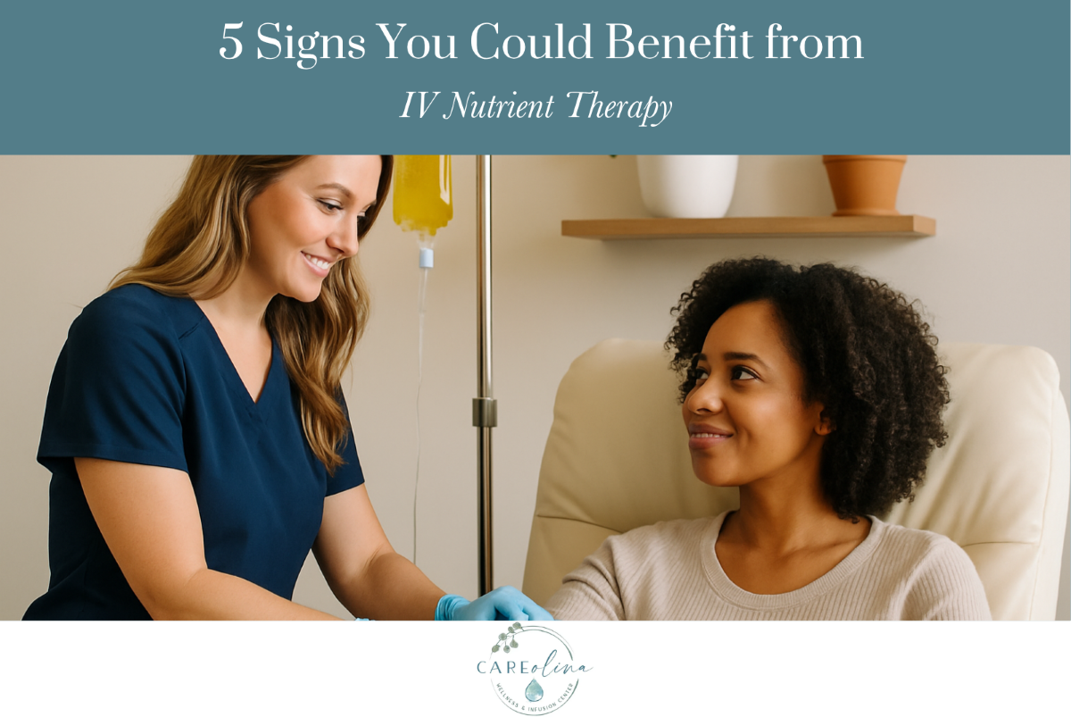 5 Signs You Could Benefit from IV Nutrient Therapy